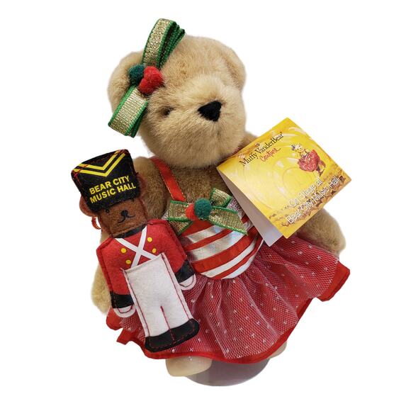 Limited Edition Vintage Muffy VanderBear Bear City Music Hall 2010 w Stand - Picture 9 of 16